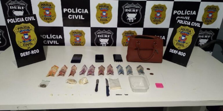 Polícia: Policiais civis prendem cinco pessoas traficando drogas na região central de Rondonópolis
