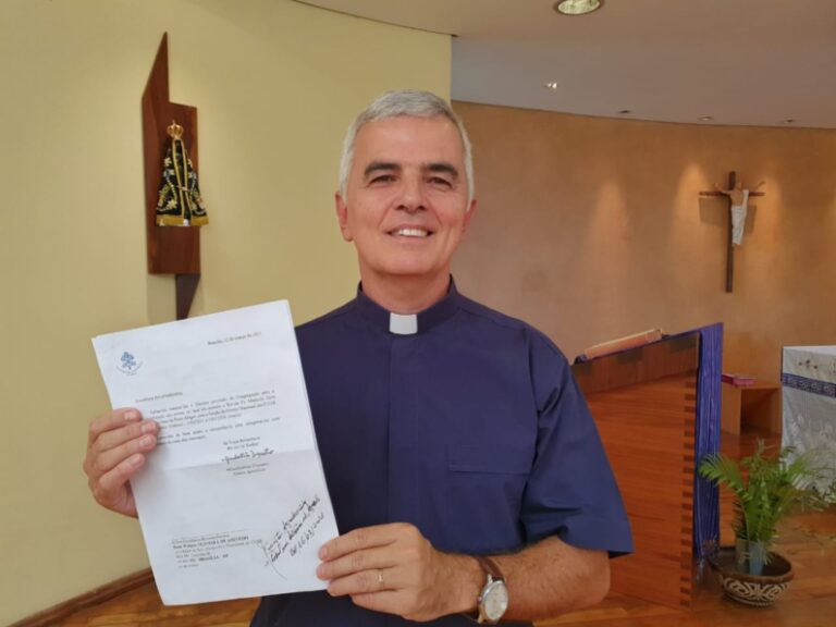 Papa Francisco nomeia Padre Maurício da Silva Jardim, atual diretor das POM, como Bispo da Diocese de Rondonópolis-Guiratinga (MT)