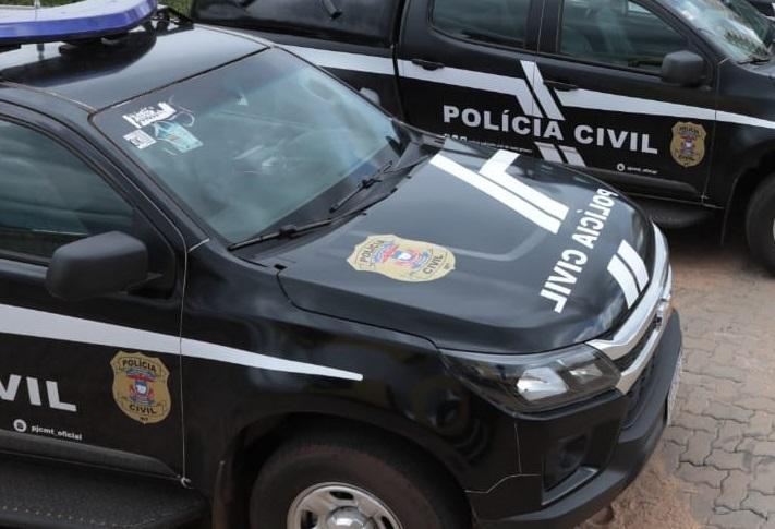 ESTELIONATÁRIOS – Casal é preso em flagrante pela Polícia Civil após aplicar golpes na venda de imóveis