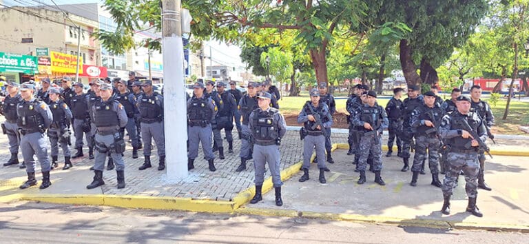 Mobilização nacional: Operação Força total é lançada pela PM em Rondonópolis