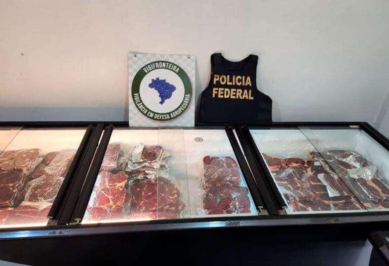 Em Foz do Iguaçu, 53ª Operação Ronda Agro combate contrabando de carnes na fronteira